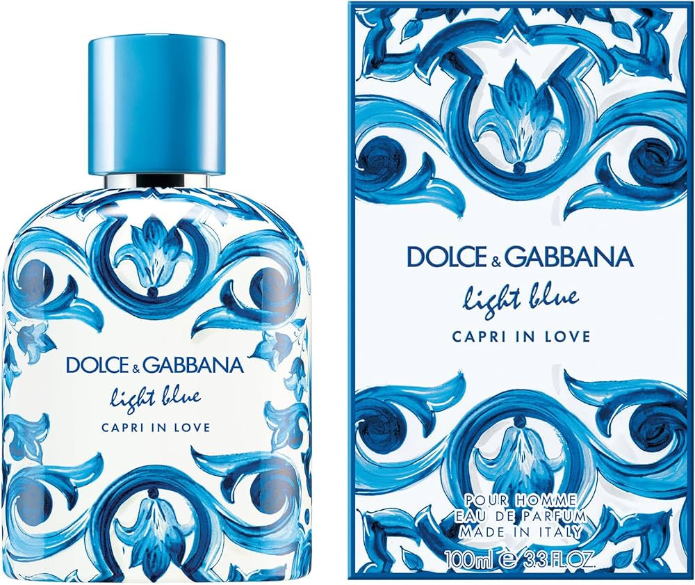 D&G Light Blue Capri in Love for Men EDP – AuraFragrance