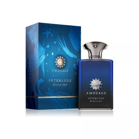 Amouage Interlude Black Iris for Men EDP General Amouage 3.4 OZ Regular Box