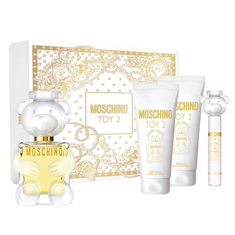 Toy 2 Moschino Set 3.4oz EDP & 3.4oz BL & 3.4oz SG & .34oz EDP