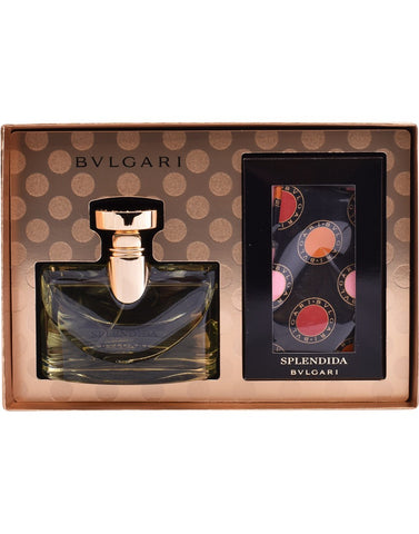 Bvlgari Splendida Iris D'or for Women 3.4oz EDP & Scarf General Bvlgari