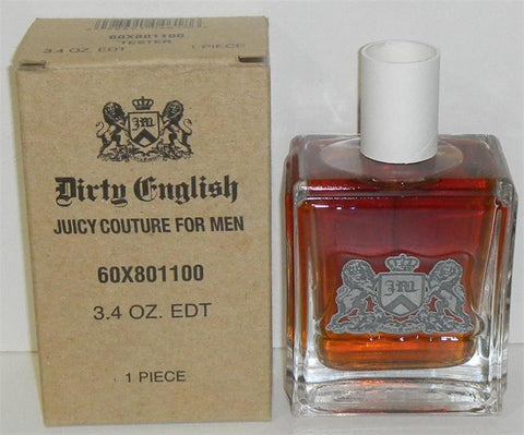 Dirty English for Men by Juicy Couture EDT 3.4 Oz. (Tester/No Cap) General Juicy Couture
