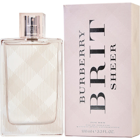 Burberry Brit Sheer for Women EDT General Burberry 3.3 OZ Regular Box