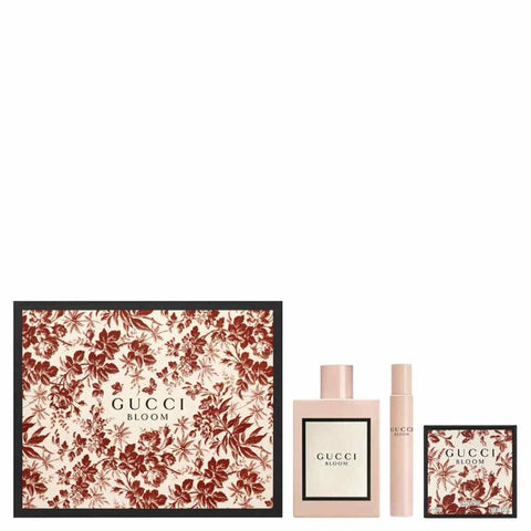 Gucci Bloom 3.3oz EDP & .3oz Mini & 3.3oz Soap General Gucci