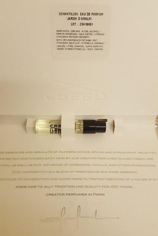 Creed Jardin D'Amalfi Unisex EDP General Creed .08 OZ / 2.5 ML Sample Vial (with card)