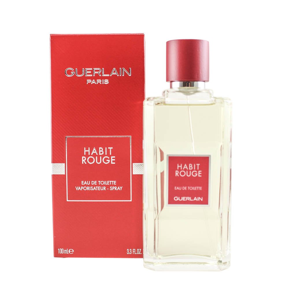 未使用　Habit rouge guerlain Amazon.com : Guerlain Habit Rouge Parfum Spray for Men, 3.4