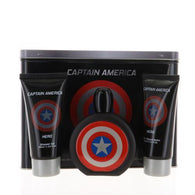 Marvel Captain America 3.4oz EDT & 3.4 SG & 3.4 ASB