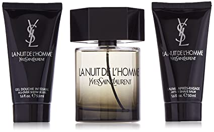 LA NUIT DE L'HOMME 3.3&1.6&1.6OZ General Yves Saint Laurent