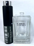 Chic by Carolina Herrera EDT for Men General Carolina Herrera .5oz / 15ml Travel Spray