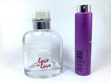 Light Blue Love is Love for Men EDT General Dolce & Gabbana .5oz / 15ml Travel Spray