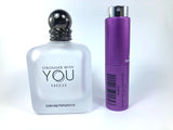 Stronger With You Freeze for Men EDT General Giorgio Armani .5oz / 15ml Travel Spray