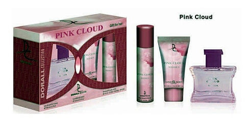 Pink Cloud 3Pcs Set Women General Aura Fragrance