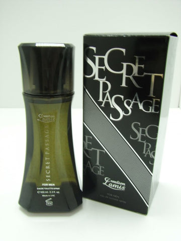 Creation Lamis Secret Passage. Mens Eau De toilette Spray. 3.4oz/100ml - Aura Fragrances