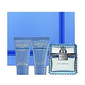 Versace Versace Man Eau Fraiche Gift Set 3Pcs 3.4Oz EDT General Versace