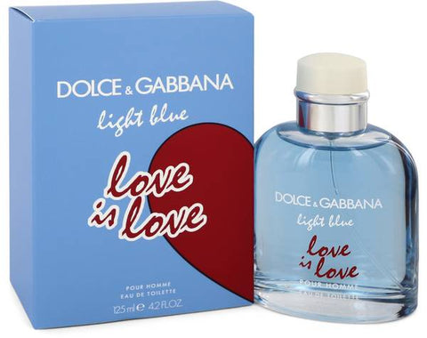 Light Blue Love is Love for Men EDT General Dolce & Gabbana 4.2 OZ Regular Box