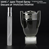 Invictus Intense for Men EDT General Paco Rabanne .5oz/ 15ml Travel Spray