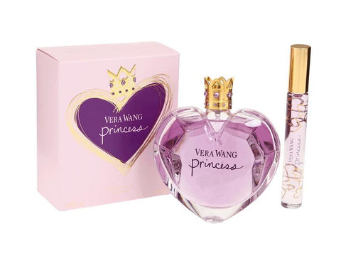 Princess for Women by Vera Wang EDT 3.4 Oz. / Mini Edt 0.21 Oz. Roller Ball Women General Vera Wang