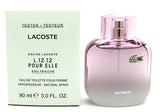 Eau de Lacoste Eau Fraiche Pour Elle for Women EDT General Lacoste 3.0 OZ Tester Box (same liquid, plainer box)