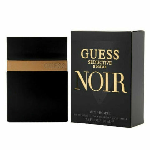 Guess Seductive Homme Noir for Men EDT General Guess 3.4 OZ Regular Box