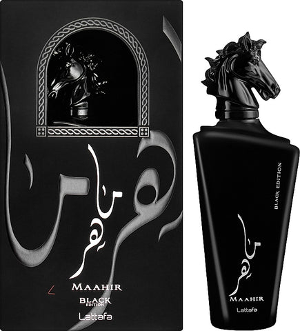 Maahir Black Edition Lattafa Unisex EDP General Lattafa