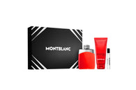 Mont Blanc Legend Red Set 3.3oz EDP & .25oz Mini & 3.3oz Shower Gel General Mont Blanc