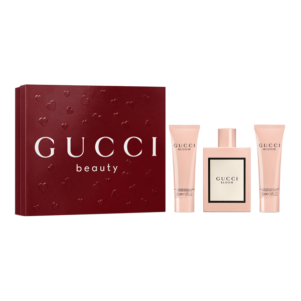 Gucci Bloom Gift Set 3.3oz EDP & 1.7oz Body Lotion & 1.7oz Shower Gel General Gucci