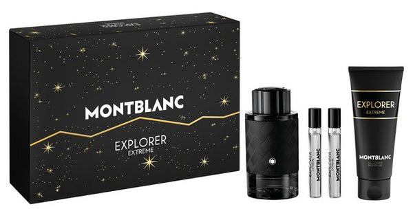 Mont Blanc Explorer Extreme Set 3.4oz EDP & 2x.25oz EDP & 3.4 SG General Mont Blanc