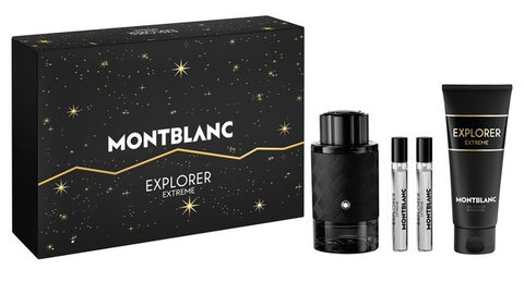 Mont Blanc Explorer Extreme Set 3.4oz EDP & 2x.25oz EDP & 3.4 SG