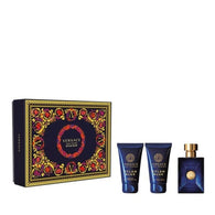 Versace Dylan Blue Men Set 1.7oz EDT & 1.7oz Shower Gel & 1.7oz Aftershave Balm General Versace