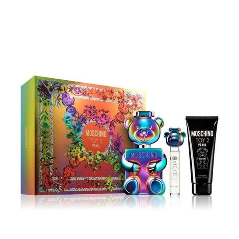 Toy 2 Pearl Set 3.4oz EDP & 3.4oz BL & .34oz Mini General Moschino