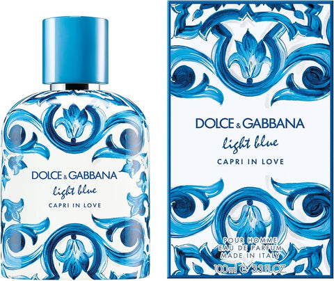 D&G Light Blue Capri in Love for Men EDP