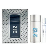 212 NYC for Men by Carolina Herrera EDT General Carolina Herrera 3.4oz EDT & .34oz EDT Travel Set