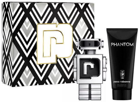 Phantom Paco Rabanne Men Set 3.4oz EDT & 3.4oz SG
