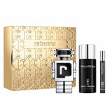 Phantom Paco Rabanne Men Set 3.4oz EDT & 5oz Deodorant & .34oz EDT General Paco Rabanne