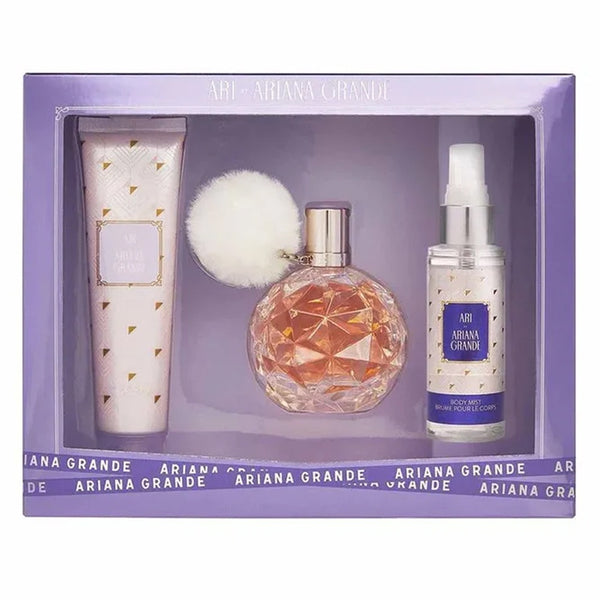 Ari by Ariana Grande W 3.4oz EDP & 4oz BM & 3.4oz BC