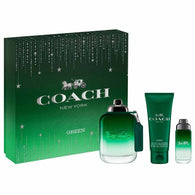 Coach Green Men Set 3.3oz EDT & 3.3 Shower Gel & 0.5oz EDT