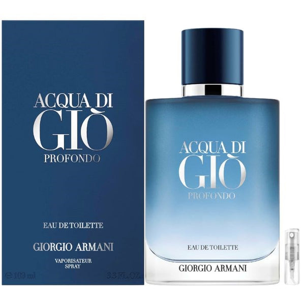 Acqua di Gio Profondo Eau de Toilette for Men EDT General Giorgio Armani