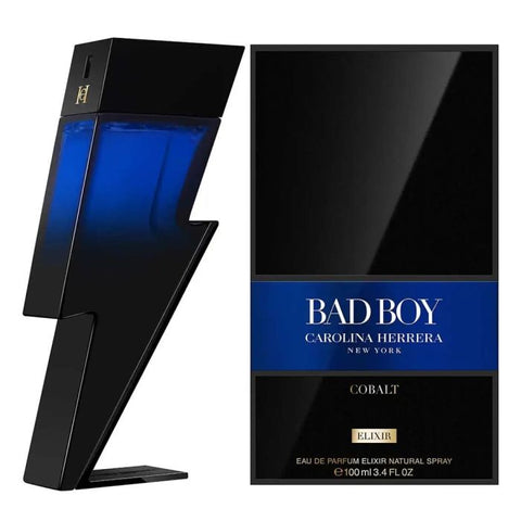 Bad Boy Cobalt Elixir for Men Carolina Herrera EDP General Carolina Herrera 3.4 OZ Regular Box
