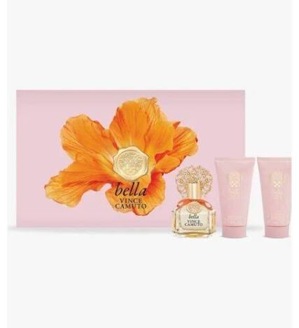 Vince Camuto Bella Set 3.4oz EDP & 2.5oz SG & 2.5oz BL General Vince Camuto