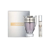 Invictus for Men by Paco Rabanne EDT General Paco Rabanne 3.4oz EDT & .68oz Mini Travel Set