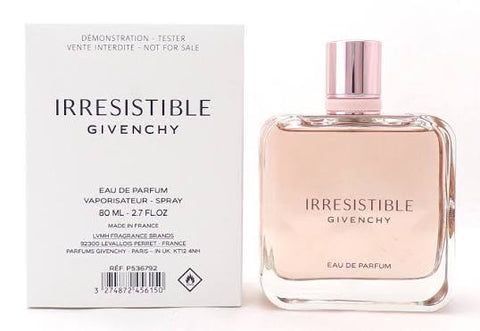 Irresistible Givenchy For Women EDP General Givenchy 2.6 OZ Tester Box (same liquid, plainer box)