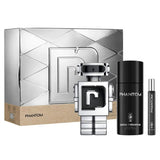 Phantom Paco Rabanne Men Set 3.4oz EDT & 5oz Deodorant & .34oz EDT General Paco Rabanne