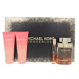 Wonderlust Michael Kors Women Set 3.4oz EDP & .12oz Mini & SG & BL Michael Kors