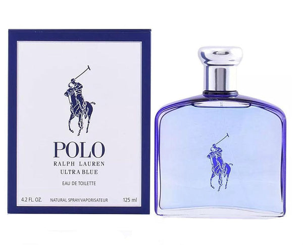 Polo Ultra Blue for Men EDT General Ralph Lauren 4.2 OZ Regular Box