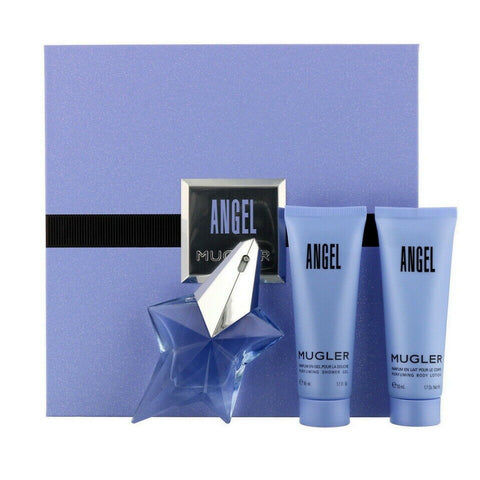 Angel Women Set 1.7oz EDP & 3.4oz Shower Gel & 3.5oz Body Lotion