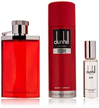 Dunhill Desire Men 3.4oz EDT & 3.3oz Aftershave & 6.6oz Body Spray