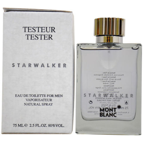 STARWALKER For Men by Mont Blanc EDT 2.5 OZ. (Tester W/Cap) - Aura Fragrances