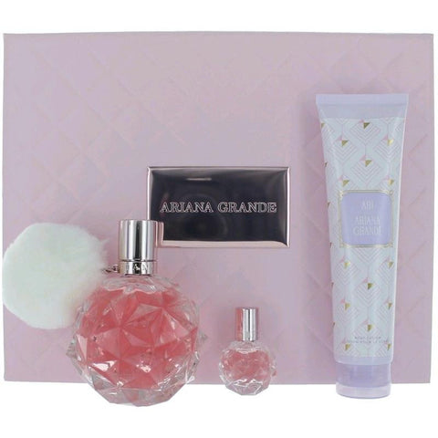 ARI By Ariana Grande EDP 3.4oz/Mini .25oz/Body Lotion 3.4oz For Women - Aura Fragrances