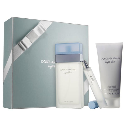 LIGHT BLUE By Dolce & Gabbana EDT 3.4oz/ B.C. 3.3oz / Mini .25oz For Women - Aura Fragrances