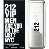 212 VIP Carolina for Men EDT General Carolina Herrera 3.4 OZ Regular Box