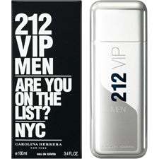212 VIP MEN For Men by Carolina Herrera EDT-SP - Aura Fragrances